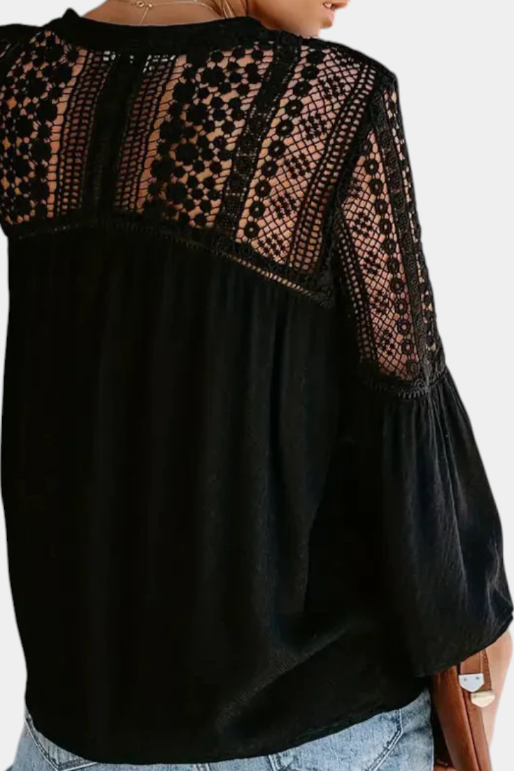 Esperanza | Blusa de Encaje Sunwoven